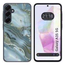 Funda Silicona para Samsung Galaxy A35 5G diseño Mármol 09 Dibujos