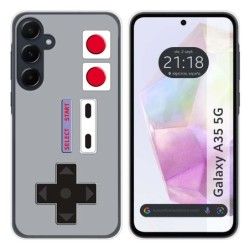 Funda Silicona para Samsung Galaxy A35 5G diseño Consola Dibujos