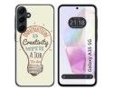 Funda Silicona para Samsung Galaxy A35 5G diseño Creativity Dibujos