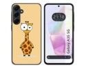 Funda Silicona para Samsung Galaxy A35 5G diseño Jirafa Dibujos