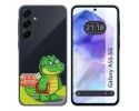 Funda Silicona Transparente para Samsung Galaxy A55 5G diseño Coco Dibujos