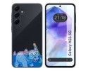 Funda Silicona Transparente para Samsung Galaxy A55 5G diseño Hipo Dibujos