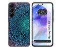 Funda Silicona Transparente para Samsung Galaxy A55 5G diseño Mandala Dibujos