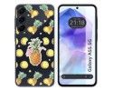 Funda Silicona Transparente para Samsung Galaxy A55 5G diseño Piña Dibujos