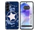 Funda Silicona para Samsung Galaxy A55 5G diseño Camuflaje 03 Dibujos