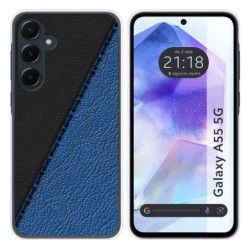 Funda Silicona para Samsung Galaxy A55 5G diseño Cuero 02 Dibujos