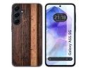 Funda Silicona para Samsung Galaxy A55 5G diseño Madera 05 Dibujos