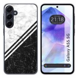 Funda Silicona para Samsung Galaxy A55 5G diseño Mármol 01 Dibujos