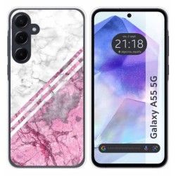 Funda Silicona para Samsung Galaxy A55 5G diseño Mármol 03 Dibujos