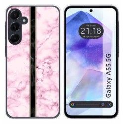Funda Silicona para Samsung Galaxy A55 5G diseño Mármol 04 Dibujos