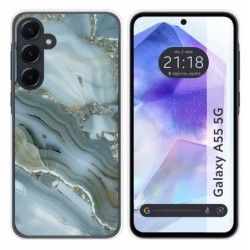 Funda Silicona para Samsung Galaxy A55 5G diseño Mármol 09 Dibujos