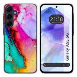 Funda Silicona para Samsung Galaxy A55 5G diseño Mármol 15 Dibujos