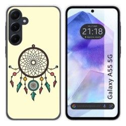 Funda Silicona para Samsung Galaxy A55 5G diseño Atrapasueños Dibujos