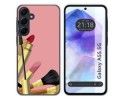 Funda Silicona para Samsung Galaxy A55 5G diseño Brochas Dibujos