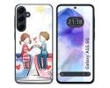 Funda Silicona para Samsung Galaxy A55 5G diseño Café Dibujos