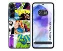 Funda Silicona para Samsung Galaxy A55 5G diseño Comic Dibujos