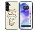 Funda Silicona para Samsung Galaxy A55 5G diseño Creativity Dibujos