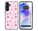 Funda Silicona para Samsung Galaxy A55 5G diseño Flores Dibujos
