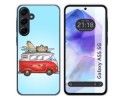 Funda Silicona para Samsung Galaxy A55 5G diseño Furgoneta Dibujos
