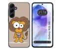 Funda Silicona para Samsung Galaxy A55 5G diseño Leon Dibujos
