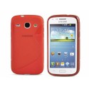 Funda Gel Tpu Samsung Galaxy Core I8260 S Line Color Roja