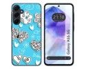 Funda Silicona para Samsung Galaxy A55 5G diseño Mariposas Dibujos