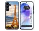 Funda Silicona para Samsung Galaxy A55 5G diseño Paris Dibujos