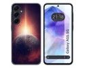 Funda Silicona para Samsung Galaxy A55 5G diseño Tierra Dibujos