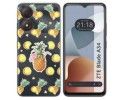 Funda Silicona Transparente para Zte Blade A34 4G diseño Piña Dibujos