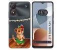 Funda Silicona Transparente para Zte Blade A34 4G diseño Suricata Dibujos