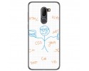 Funda Gel Tpu para Alcatel 3x Diseño Informatico Dibujos