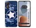 Funda Silicona para Zte Blade A34 4G diseño Camuflaje 03 Dibujos