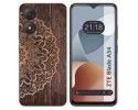 Funda Silicona para Zte Blade A34 4G diseño Madera 06 Dibujos