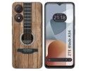 Funda Silicona para Zte Blade A34 4G diseño Madera 11 Dibujos