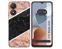 Funda Silicona para Zte Blade A34 4G diseño Mármol 07 Dibujos