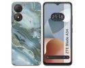 Funda Silicona para Zte Blade A34 4G diseño Mármol 09 Dibujos