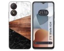 Funda Silicona para Zte Blade A34 4G diseño Mármol 11 Dibujos