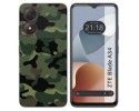 Funda Silicona para Zte Blade A34 4G diseño Camuflaje Dibujos
