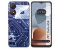 Funda Silicona para Zte Blade A34 4G diseño Circuito Dibujos