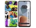 Funda Silicona para Zte Blade A34 4G diseño Comic Dibujos