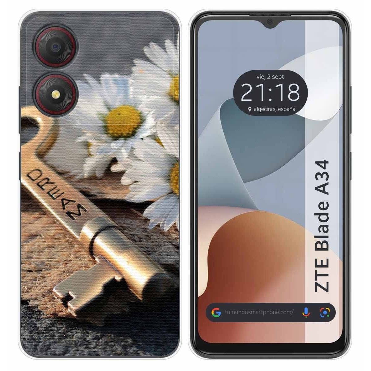 Funda Silicona para Zte Blade A34 4G diseño Dream Dibujos