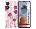 Funda Silicona para Zte Blade A34 4G diseño Flores Vintage Dibujos