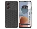 Funda Silicona para Zte Blade A34 4G diseño Metal Dibujos