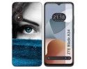 Funda Silicona para Zte Blade A34 4G diseño Ojo Dibujos