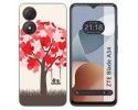 Funda Silicona para Zte Blade A34 4G diseño Pajaritos Dibujos