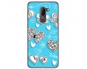 Funda Gel Tpu para Alcatel 3x Diseño Mariposas Dibujos