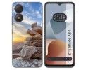 Funda Silicona para Zte Blade A34 4G diseño Sunset Dibujos