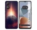 Funda Silicona para Zte Blade A34 4G diseño Tierra Dibujos