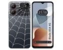 Funda Silicona Transparente para Zte Blade A54 4G diseño Araña Dibujos