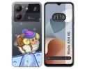 Funda Silicona Transparente para Zte Blade A54 4G diseño Cabra Dibujos